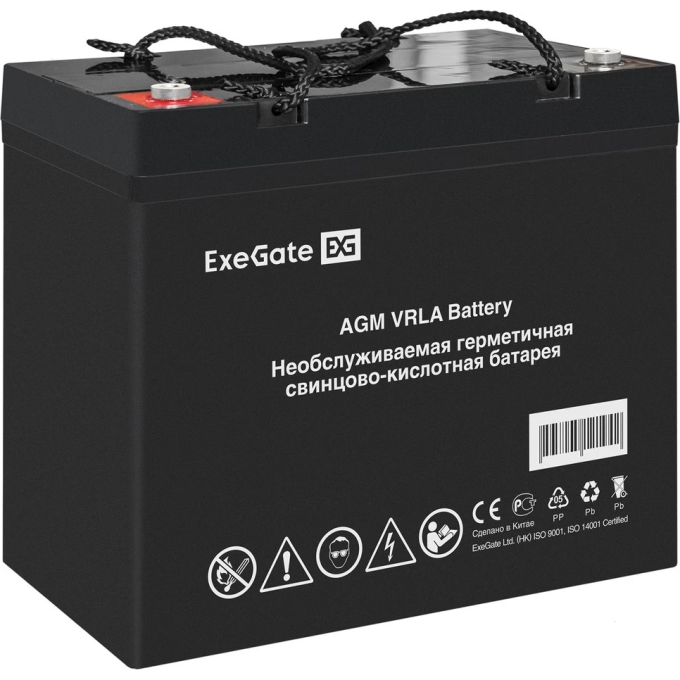 Аккумуляторная батарея EXEGATE DTM 12100L болт М6