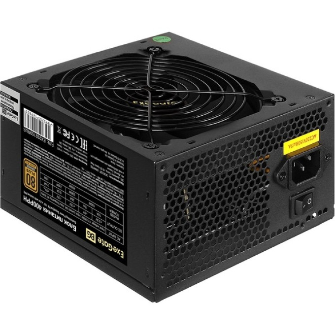 Блок питания 450W EXEGATE PPH 80 PLUS® BRONZE 450PPH-S