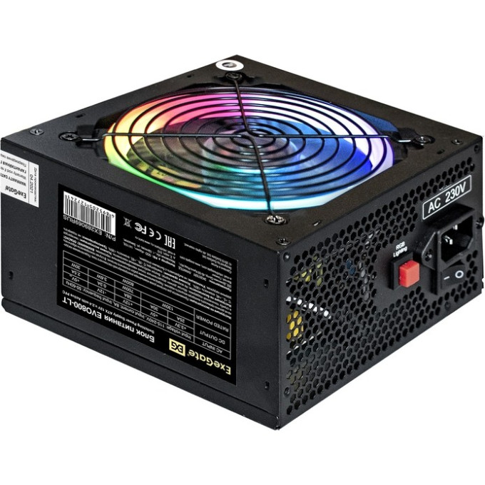 Блок питания 800W ATX EXEGATE EVO-LT EX289139RUS