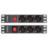 Блок розеток EXEGATE SERVERPRO PDU-10H305 Al-3S-C14-SW