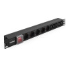 Блок розеток EXEGATE SERVERPRO PDU-19H008 AL-5C135S-C14-SW
