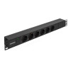 Блок розеток EXEGATE SERVERPRO PDU-19H601 AL-6S-C14