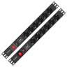 Блок розеток EXEGATE SERVERPRO PDU-19H605 Al-6S-C14-SW-O-SPD1