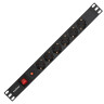 Блок розеток EXEGATE SERVERPRO PDU-19H606 AL-6S-EU2CU-SW-O