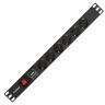 Блок розеток EXEGATE SERVERPRO PDU-19H609 AL-6S-C14-2CU-SPD1