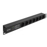 Блок розеток EXEGATE SERVERPRO PDU-19H701 AL-7S-C14-SPD3
