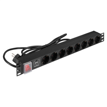 Блок розеток EXEGATE SERVERPRO PDU-19H802 Al-8S-EU1.8CU-SW-SPD1