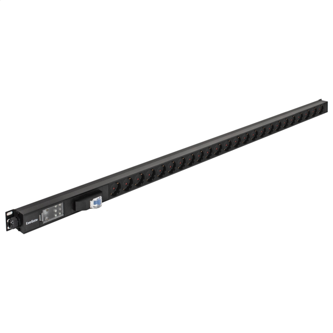 Блок розеток EXEGATE SERVERPRO PDU-V241 Al-24S-T-1P