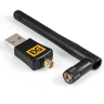 Двухдиапазонный USB адаптер Wi-Fi 5 EXEGATE EX-W5-T2U Plus-AC650 с внешней антенной