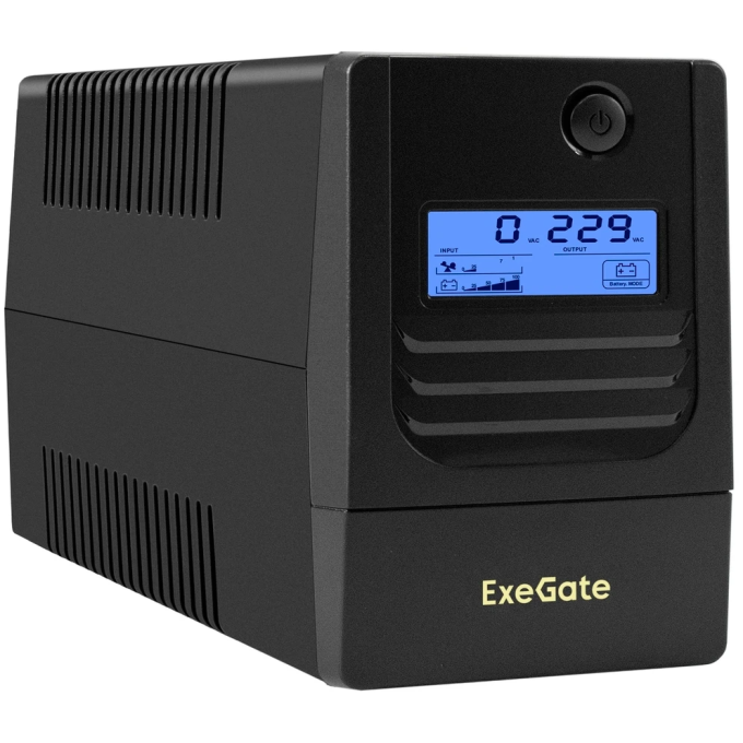 ИБП EXEGATE SMART LB-800.LCD.AVR.2SH.USB EX299764RUS