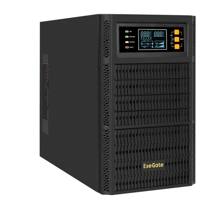 ИБП ON-LINE EXEGATE POWEREXPERT TL-2000.72V.LCD.AVR.4SH.USB.RS232.SNMP