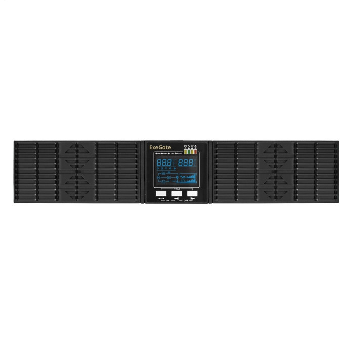 ИБП On-line EXEGATE PowerExpert ULS-2000.LCD.AVR.1SH.2C13.USB.RS232.SNMP.2U
