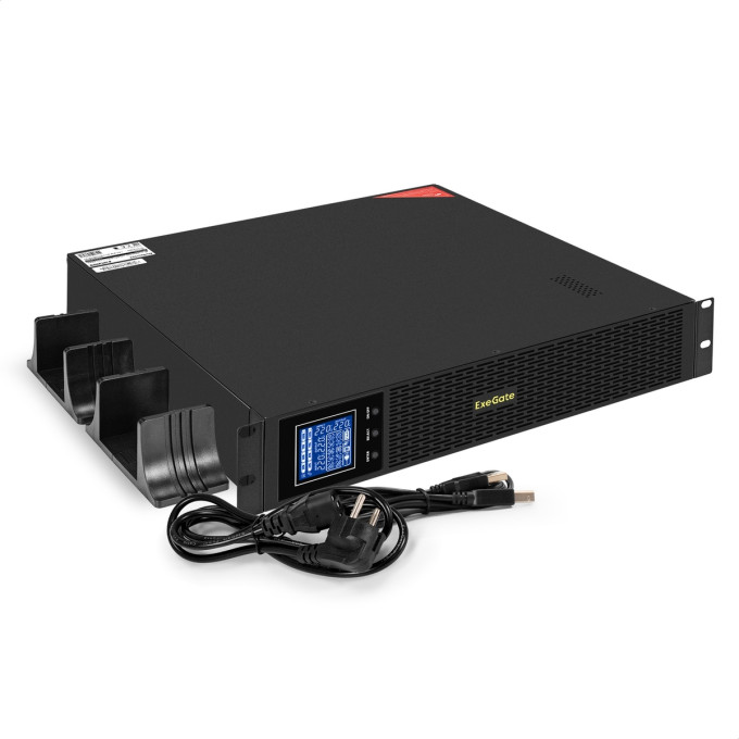 ИБП PURE SINE WAVE EXEGATE SINEPOWER UHB-3000.LCD.AVR.8C13.RJ.USB.BC.2U EX299039RUS