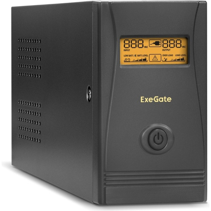Источник бесперебойного питания EXEGATE POWER SMART ULB-600.LCD.AVR.4C13.RJ.USB