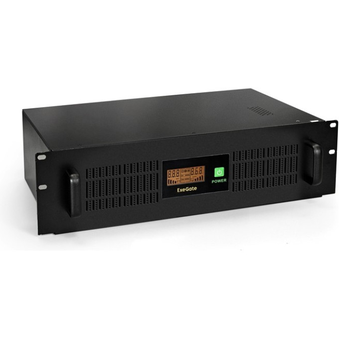 Источник бесперебойного питания EXEGATE SERVERRM UNL-1500.LCD.AVR.3SH.RJ.USB.3U