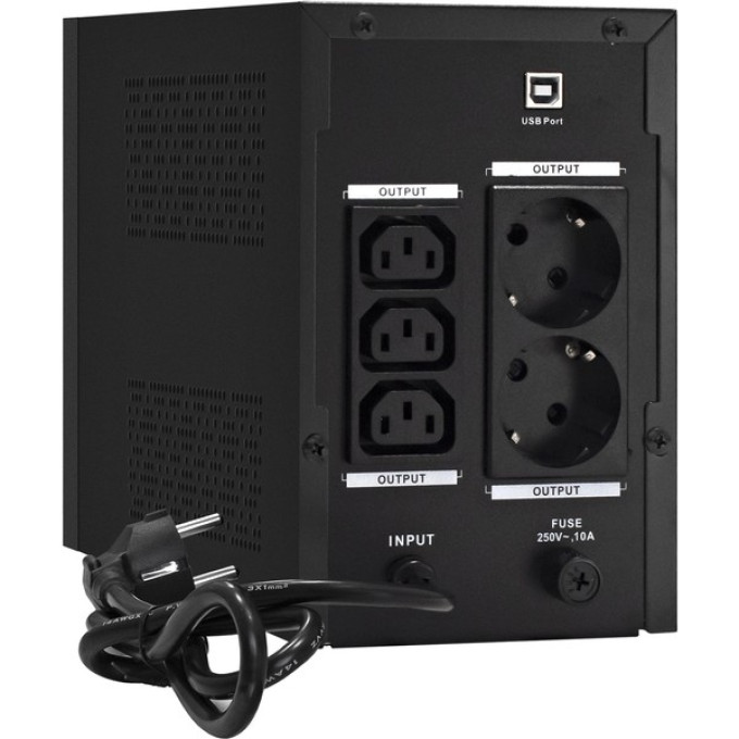 Источник бесперебойного питания EXEGATE SPECIALPRO SMART LLB-1600.LCD.AVR.2SH.3C13.USB