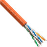 Кабель EXEGATE UTP4-C5e-CU-S24-IN-LSZH-OR-305-FLUKE UTP