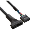 Кабель-переходник USB 2.0-USB 3.0 EXEGATE EX-CC-U3U2-0.15 EX294785RUS