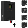 Комплект EXEGATE ИБП EX296005RUS + батарея 55Aч EX285667RUS 4шт