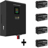 Комплект EXEGATE ИБП EX296005RUS + батарея 65Aч EX282980RUS 4шт