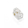 Коннектор EXEGATE PL11-4P4C-100 RJ-11, золотое напыление (100шт) EX293762RUS