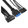 Корпус Desktop EXEGATE MI-208U2/M450