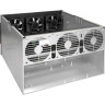 Корпус для майнинга EXEGATE PRO 6-470 без БП, 2*USB, 3*fan 120мм