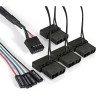 Корпус для майнинга EXEGATE PRO 8-430 без БП, 2*USB