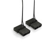 Корпус Miditower EXEGATE EVO-8225-NPX600 ATX, БП 600NPX, черный с RGB подсветкой