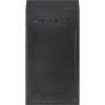Корпус Miditower EXEGATE EVO-8243 ATX, без БП, черный с RGB подсветкой