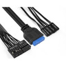 Корпус Minitower EXEGATE BAA-105U2-01-AAA450 EX291147RUS