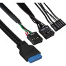 Корпус Minitower EXEGATE BAA-105U2-01 EX291144RUS