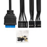 Корпус Minitower EXEGATE BAA-303MU-AA500