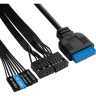 Корпус Minitower EXEGATE MA-401-XP500 EX295158RUS