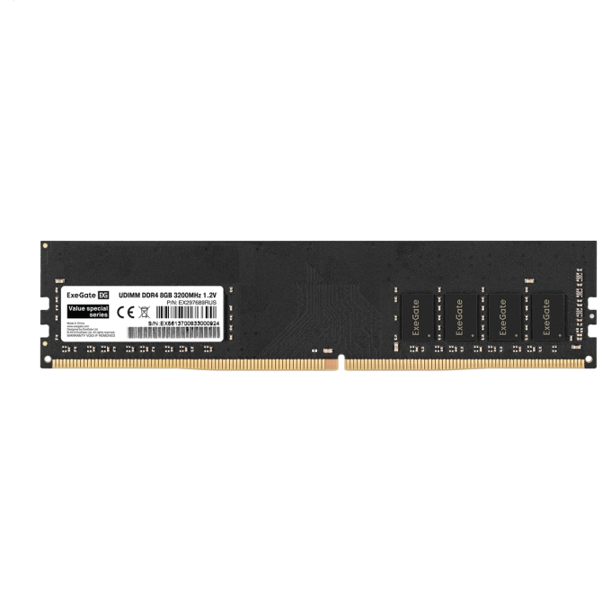 Модуль памяти EXEGATE VALUE SPECIAL DIMM DDR4 8GB 3200MHz PC4-25600