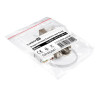 Модуль-вставка Keystone Jack RJ-45 EXEGATE KJ-8P8C-SH-C6-180-TL