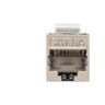 Модуль-вставка Keystone Jack RJ-45 EXEGATE KJ-8P8C-SH-C6A-180-TL