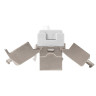 Модуль-вставка Keystone Jack RJ-45 EXEGATE KJ-8P8C-SH-C6A-180-TL