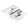 Модуль-вставка Keystone Jack RJ-45 EXEGATE KJ-8P8C-SH-C6A-180-TL