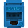 Модуль-вставка Keystone Jack RJ-45 EXEGATE KJ-8P8C-U-C5e-180-Dual