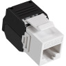 Модуль-вставка Keystone Jack RJ-45 EXEGATE KJ-8P8C-U-C5e-180-TL