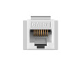 Модуль-вставка Keystone Jack RJ-45 EXEGATE KJ-8P8C-U-C5e-90-110