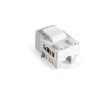 Модуль-вставка Keystone Jack RJ-45 EXEGATE KJ-8P8C-U-C5e-90-110