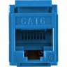 Модуль-вставка Keystone Jack RJ-45 EXEGATE KJ-8P8C-U-C6-180-Dual