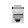 Модуль-вставка Keystone Jack RJ-45 EXEGATE KJ-8P8C-U-C6-180-TL