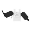 Модуль-вставка Keystone Jack RJ-45 EXEGATE KJ-8P8C-U-C6-180-TL