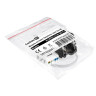 Модуль-вставка Keystone Jack RJ-45 EXEGATE KJ-8P8C-U-C6-180-TL