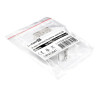 Модуль-вставка Keystone Jack RJ-45 EXEGATE KJ-8P8C-U-C6-180SH-Dual