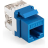 Модуль-вставка Keystone Jack RJ-45 EXEGATE KJ-8P8C-U-C6A-180-Dual