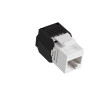 Модуль-вставка Keystone Jack RJ-45 EXEGATE KJ-8P8C-U-C6A-180-TL